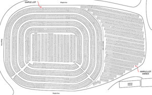 Detail - Cedar Grove Cemetery Section 21 East and West: Maple Lot and Maple Lot Annex